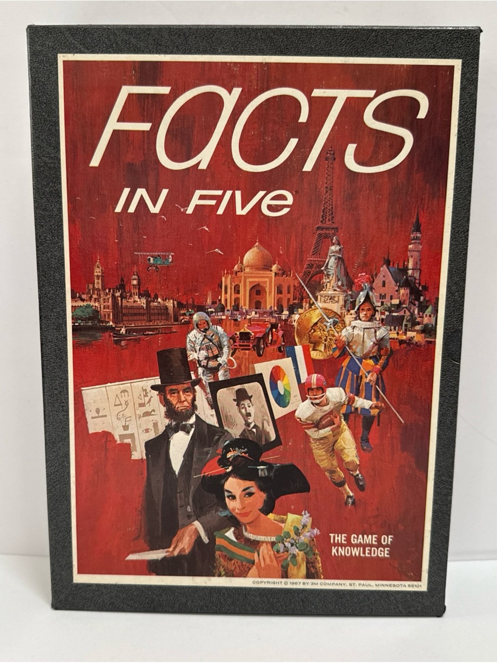 Facts in Five Vintage Board Game - near perfect coedition vintage games